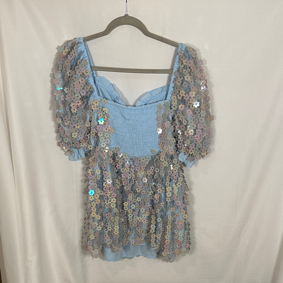 Buddy Love Pastel Floral Dress - Picture 3 of 3